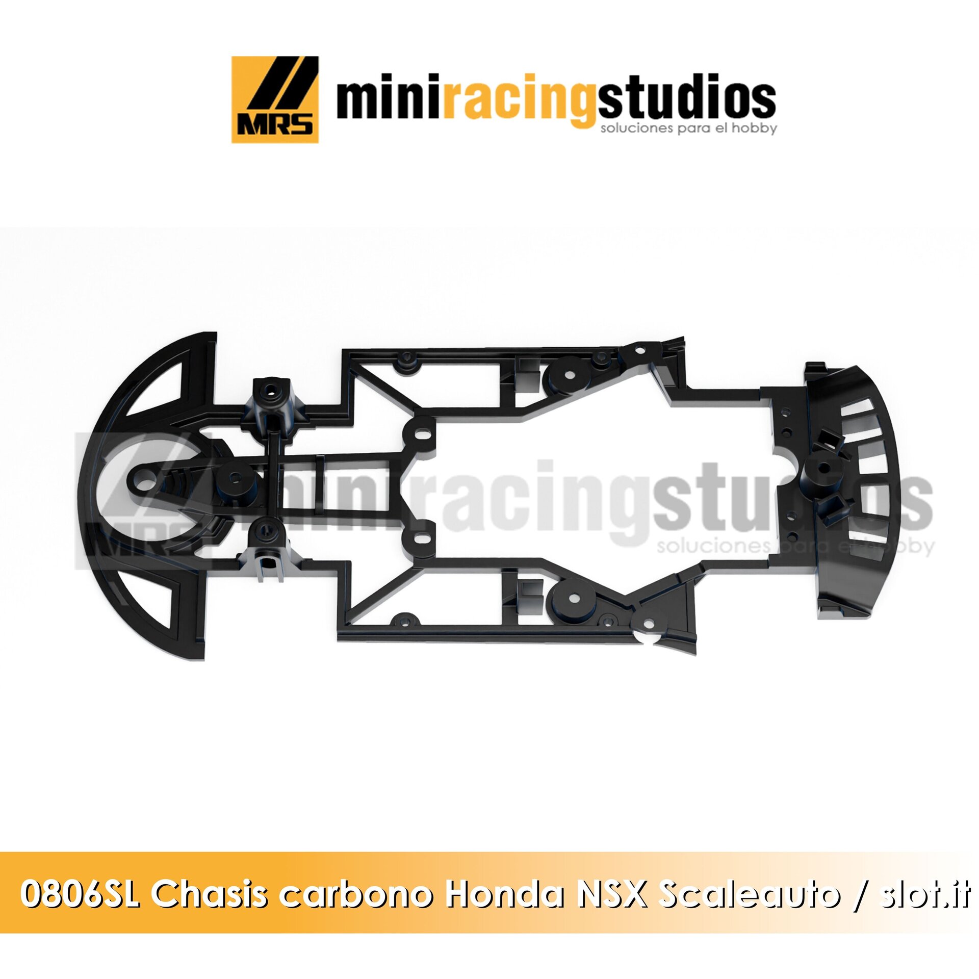 Chasis 3D Honda NSX Scaleauto – Composite Carbono – Slot.it / RT3 - 2