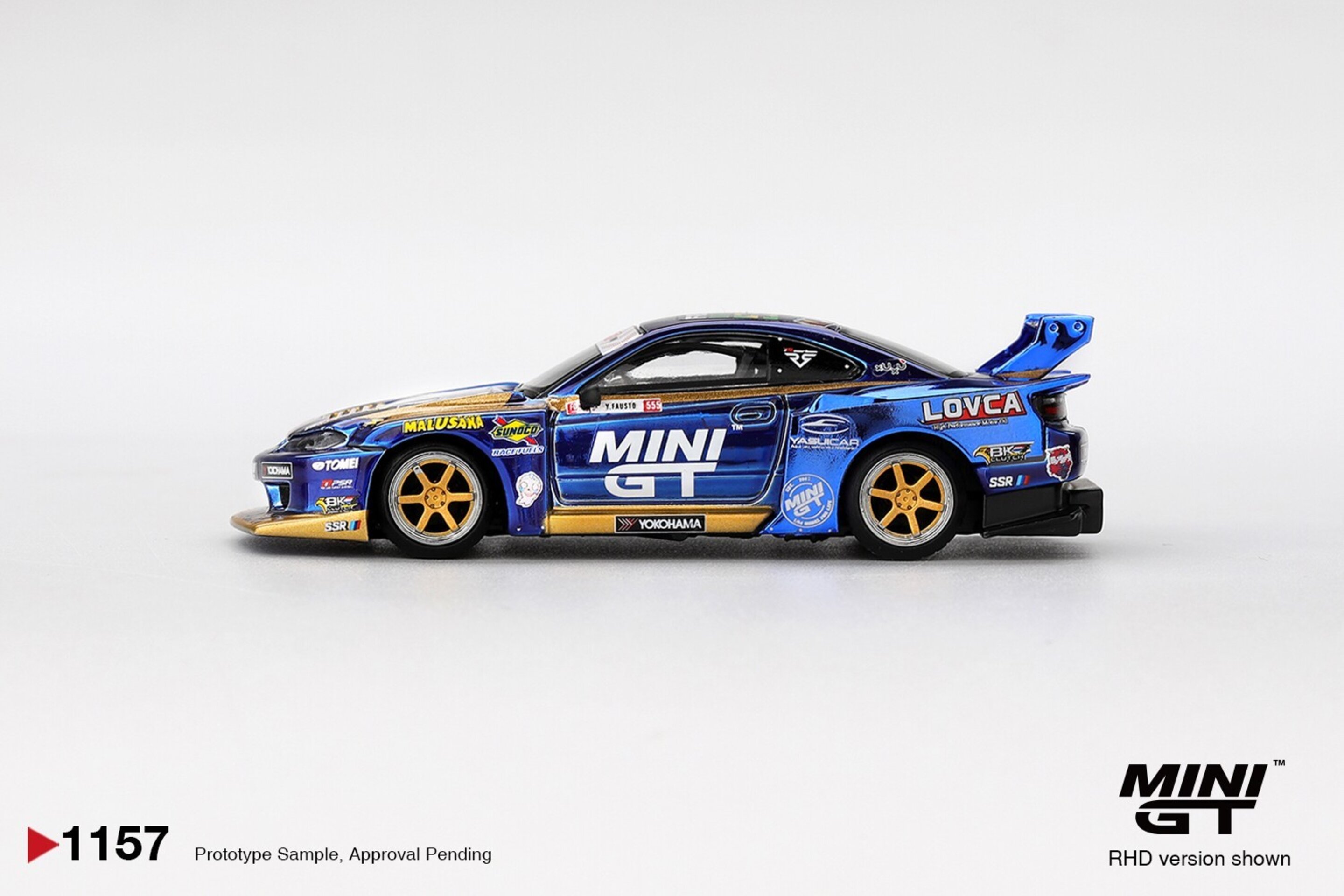 (PRE VENTA) MINI GT 1:64 NISSAN SILVIA S15 LB-SUPER SILHOUETTE #555 Liberty Walk - 3