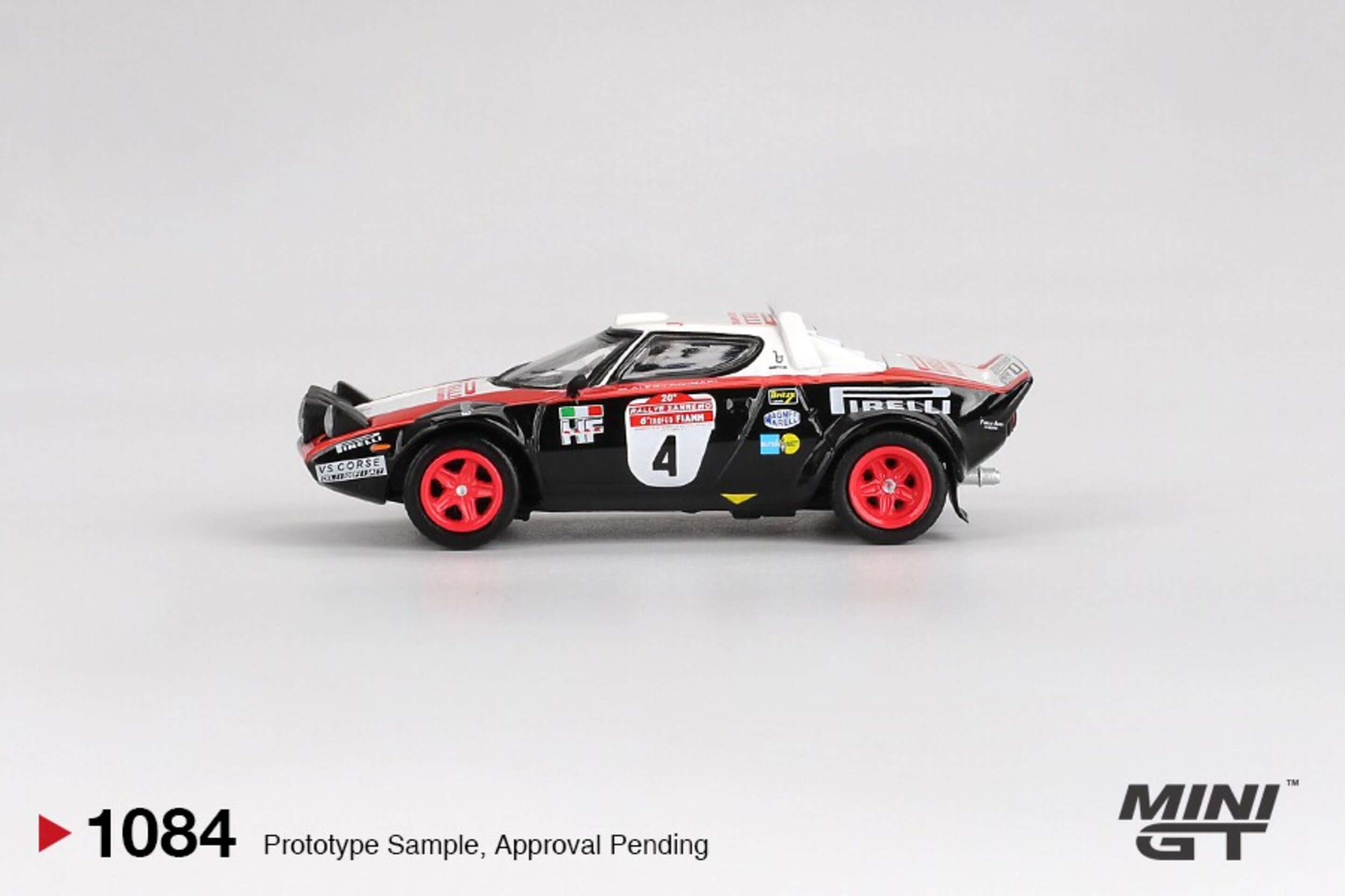 (PRE VENTA) Mini GT 1:64 Lancia Stratos HF #4 Rally Sanremo Winner 1978 - 3
