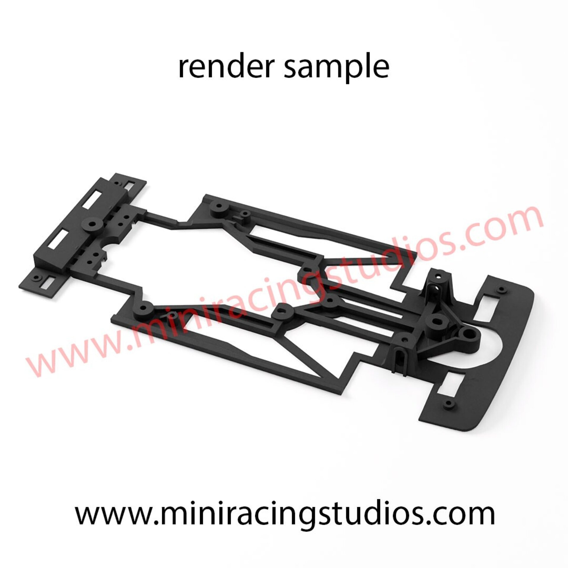Chasis 3D Cadillac V - LMdH SCALEAUTO  Carbono compatible con Slot.it / Rt3 - 2